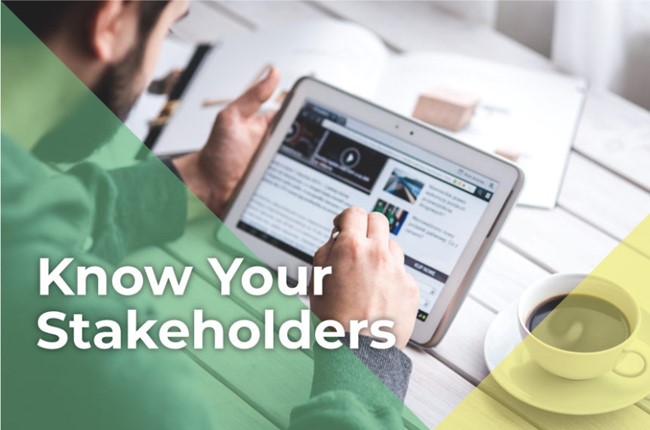 Know Your Stakeholders