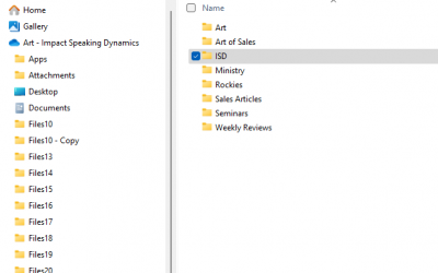 Building a Permanent Filing System